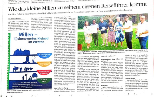 An article about the book on the historical town of Millen for which I had illustrated.